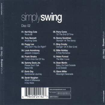 4CD/Zestaw pudełkowy Various: Simply Swing