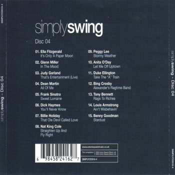 4CD/Zestaw pudełkowy Various: Simply Swing