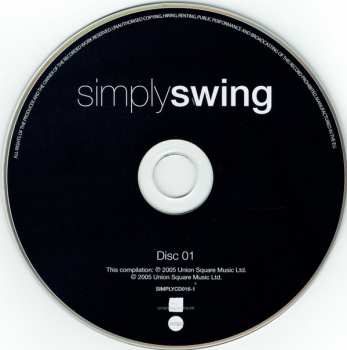 4CD/Zestaw pudełkowy Various: Simply Swing