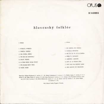 LP Various: Slovenský Folklór