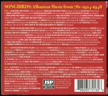 4CD Various: Songbirds (Albanian Music From 78s - 1924-1948)