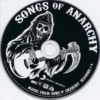 CD Various: Songs Of Anarchy: Music From Sons Of Anarchy Seasons 1-4
