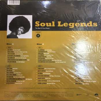 3LP/Zestaw pudełkowy Various: Soul Legends (The Best Of Soul Music) LTD