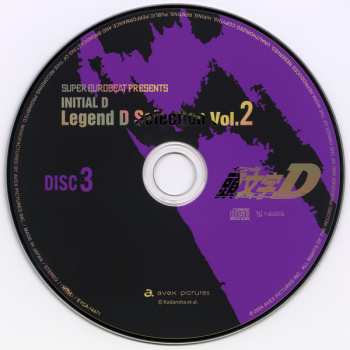 3CD Various: Super Eurobeat Presents Initial D Legend D Selection Vol. 2
