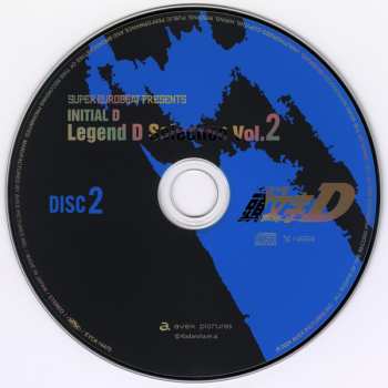 3CD Various: Super Eurobeat Presents Initial D Legend D Selection Vol. 2