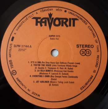 LP Various: Super Hits Extrahot
