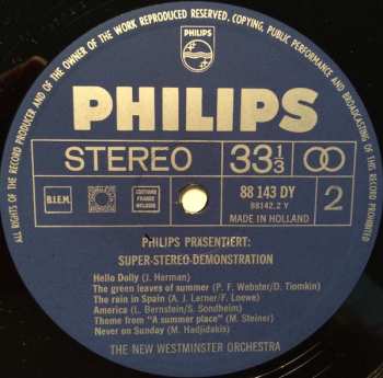 LP Various: Philips Präsentiert Super Stereo Demonstration