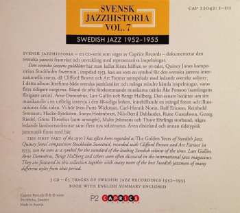 3CD/Zestaw pudełkowy Various: Svensk Jazzhistoria Vol. 7 – Swedish Jazz 1952–1955 – The Golden Years