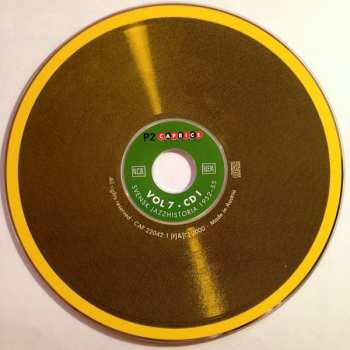 3CD/Zestaw pudełkowy Various: Svensk Jazzhistoria Vol. 7 – Swedish Jazz 1952–1955 – The Golden Years