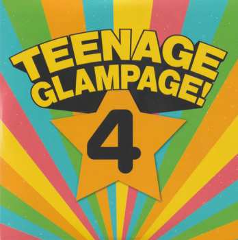 4CD/Zestaw pudełkowy Various: Teenage Glampage! (80 Glambusters Rockers, Shockers And Teenyboppers From The 70's!)