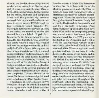 CD Various: Tejano Roots