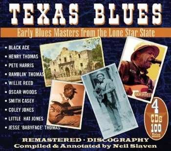 4CD/Zestaw pudełkowy Various: Texas Blues: Early Blues Masters From The Lone Star State