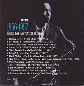 8CD/Zestaw pudełkowy Various: The 100 Best Jazz Tunes Of The 1950's