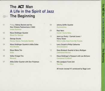 5CD/Zestaw pudełkowy Various: The ACT Man (A Life In The Spirit Of Jazz) 75 Siggi Loch