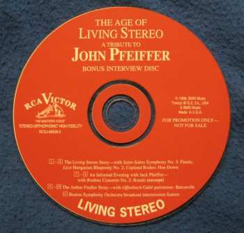 2CD Various: The Age Of Living Stereo: A Tribute To John Pfeiffer