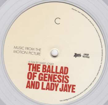 2LP Various: The Ballad Of Genesis And Lady Jaye: Music From The Motion Picture CLR | LTD