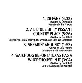 CD Various: The Best Little Whorehouse In Texas - Music From The Original Motion Picture Soundtrack