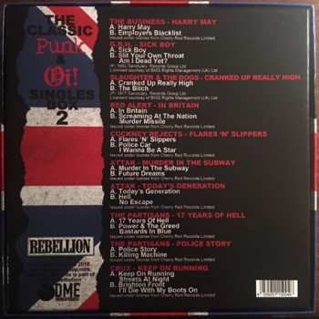 10SP/Zestaw pudełkowy Various: The Classic Punk & Oi! Singles Box 2 LTD | CLR