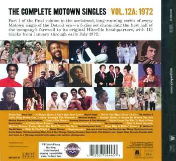5CD/SP/Zestaw pudełkowy Various: The Complete Motown Singles | Vol. 12A: 1972 LTD