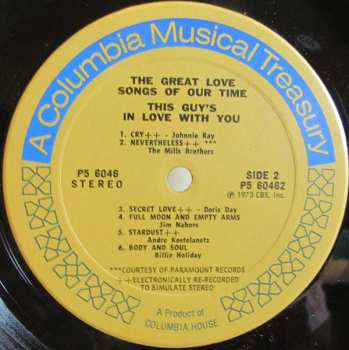 6LP/Zestaw pudełkowy Various: The Great Love Songs Of Our Time