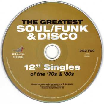 4CD/Zestaw pudełkowy Various: The Greatest Soul/Funk & Disco 12" Singles Of The '70s & '80s