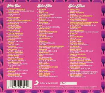 3CD Various: The Hits Album The Seventies Album