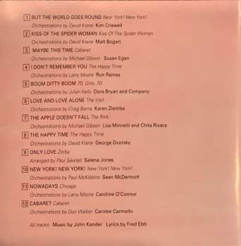 CD Various: The Musicality of Kander and Ebb