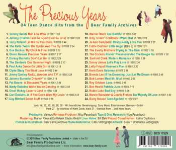 CD Various: The Precious Years (34 Teen Dance Hits From The Bear Family Archives)