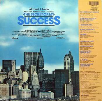 LP Various: The Secret Of My Success - Music From The Motion Picture Soundtrack