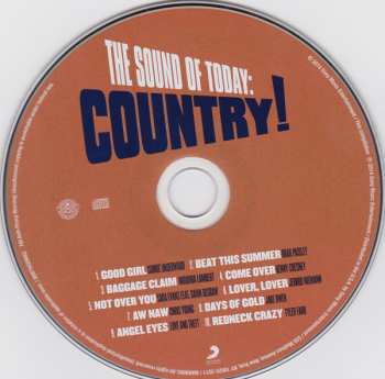 CD Various: The Sound Of Today: Country!