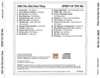 CD Various: The Spirit Of The 60s (1963 The Hits Don't Stop)