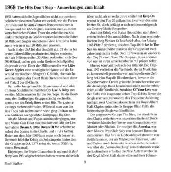 CD Various: The Spirit Of The 60s (1968 The Hits Don't Stop)