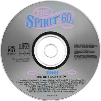 CD Various: The Spirit Of The 60s (1969 The Hits Don't Stop)