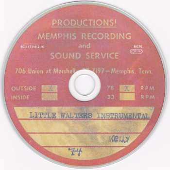 10CD/Zestaw pudełkowy Various: The Sun Blues Box