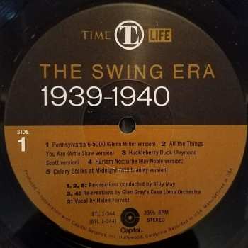 3LP/Zestaw pudełkowy Various: The Swing Era: The Music Of 1939-1940: 1939: A Real Dream Of A Year
