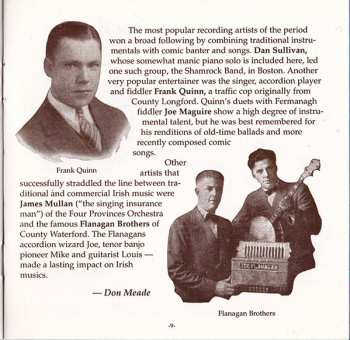 CD Various: The Wheels Of The World Vol. 1 (Early Irish-American Music)