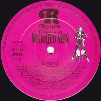 2LP Various: The World Is Full Of Married Men, Disco Hits From The Film Soundtrack