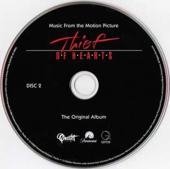 2CD Various: Thief Of Hearts (Music From The Motion Picture) LTD