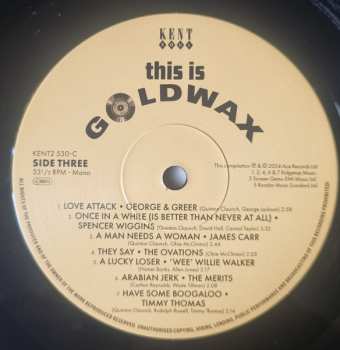 2LP Various: This Is Goldwax 1964-1968