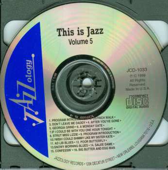 2CD Various: This Is Jazz: The Historic Broadcasts, Volume Five