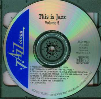 2CD Various: This Is Jazz: The Historic Broadcasts, Volume Five