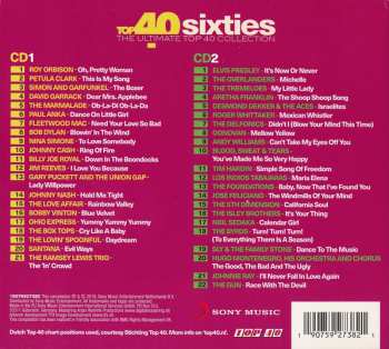 2CD Various: Top 40 Sixties (The Ultimate Top 40 Collection)