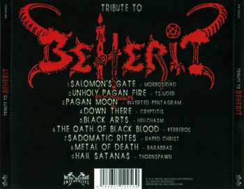 CD Various: Tribute To Beherit (Satanic Black Metal Compilation)