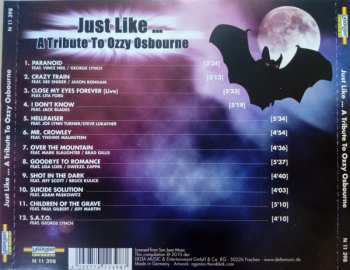 CD Various: Just Like ... A Tribute To Ozzy Osbourne
