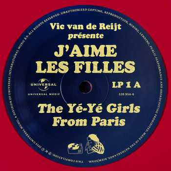 2LP Various: Vic Van De Reijt Présente: J’aime Les Filles (The Yé-Yé Girls From Paris)