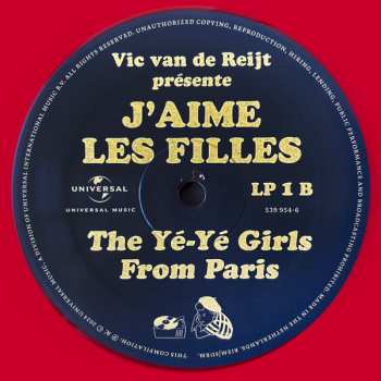 2LP Various: Vic Van De Reijt Présente: J’aime Les Filles (The Yé-Yé Girls From Paris)