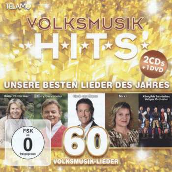 2CD/DVD/Zestaw pudełkowy Various: Volksmusik Hits 2024 (Unsere Besten Lieder Des Jahres - 60 Volksmusik-Lieder)