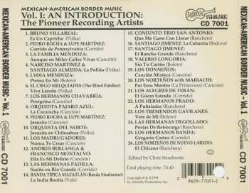 CD Various: Volume 1 - An Introduction: Pioneer Recording Artists 1928-1958