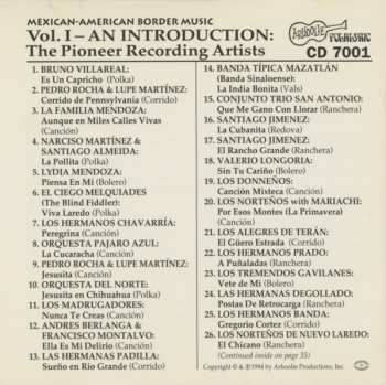 CD Various: Volume 1 - An Introduction: Pioneer Recording Artists 1928-1958