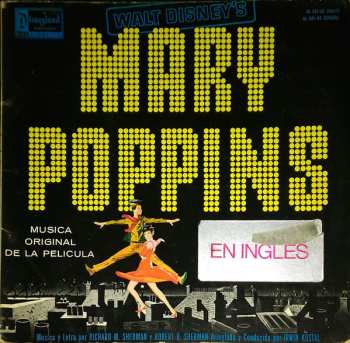 LP Various: Mary Poppins. Música Sonora Original De La Película En Inglés
